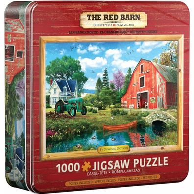 Eurographics Rote Scheune Puzzle 1000 Teile