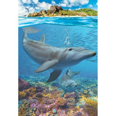 Eurographics Puzzle Rettet unseren Planeten: Delphine XL 250 Stück