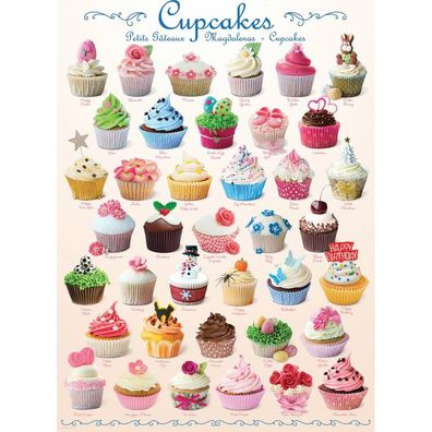 Eurographics Puzzle Cupcakes 1000 Teile