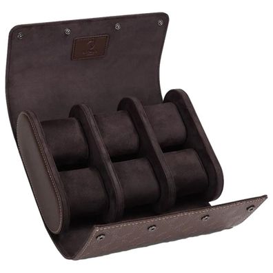 Modalo - 310691 - Uhrenrolle für 6 Uhren - Optimus Braun/M
