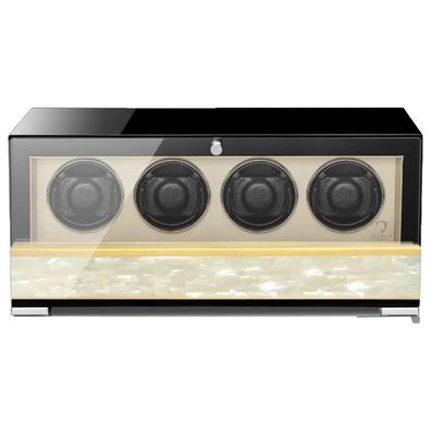 Modalo - 3304025G - Uhrenbeweger für 4 Uhren - Clasico Premium Perlmutt