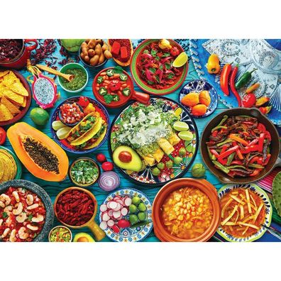 Eurographics Puzzle Mexikanischer Tisch 1000 Teile
