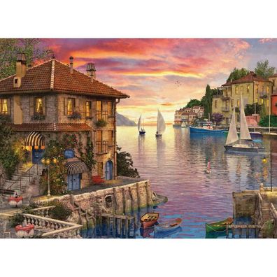 Eurographics Mittelmeer-Hafenpuzzle 1000 Teile