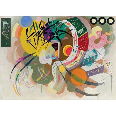 Eurographics Puzzle Dominante Kurve 1000 Teile