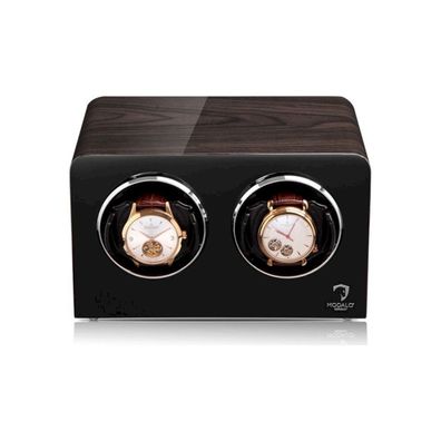 Modalo - 2702714 - Uhrenbeweger für 2 Uhren - Inspiration MV4 Schwarzes Makassar