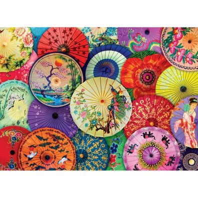 Eurographics Asiatische Regenschirme Puzzle 1000 Teile