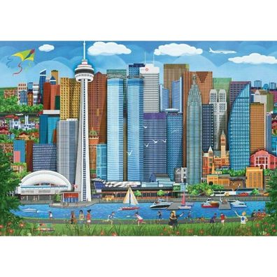 Eurographics Puzzle Picknick in Toronto 1000 Teile
