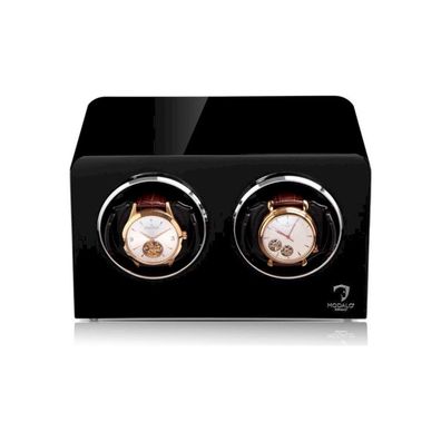 Modalo - 2702114 - Uhrenbeweger für 2 Uhren - Inspiration MV4 Hochglanz schwarz