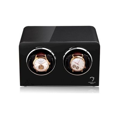 Modalo - 2702814 - Uhrenbeweger für 2 Uhren - Inspiration MV4 Hochglanz Carbon