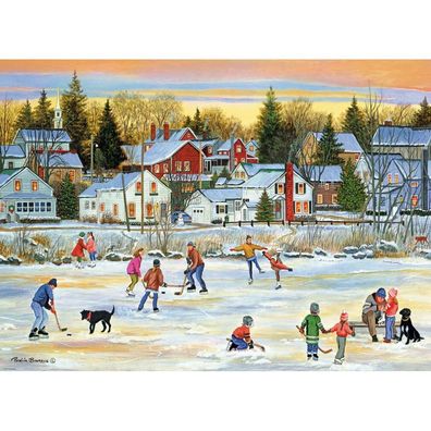 Eurographics Abendliches Eislaufpuzzle 1000 Teile