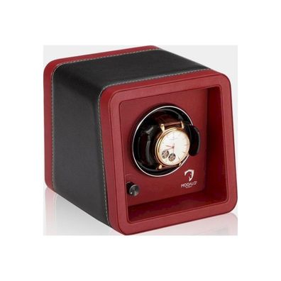 Modalo - 1701144 - Uhrenbeweger für 1 Uhr - Saturn Style rot/schwarz