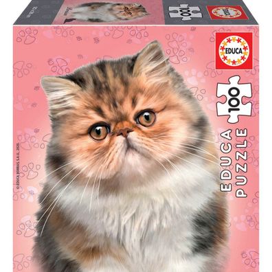EDUCA Persische Katze Puzzle 100 Teile