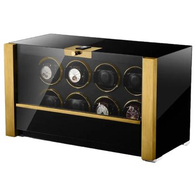 Modalo - 3908114G - Uhrenbeweger für 8 Uhren - Victory Schwarz/Gold