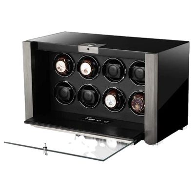 Modalo - 3908114S - Uhrenbeweger für 8 Uhren - Victory Schwarz/Silber