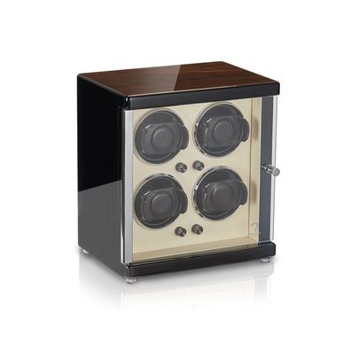 Modalo - 1504924 - Uhrenbeweger für 4 Uhren - Ambiente MV4 Walnuss/Beige