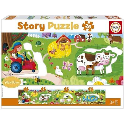Baby-Puzzle: Bauernhof Story Educa (26 pcs)