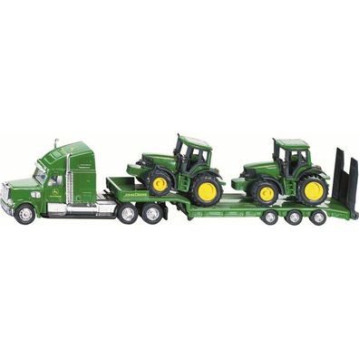 SIKU Tieflader mit John Deere