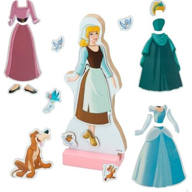 Disney Cinderella Kleider aus Holz magnetischen Satz