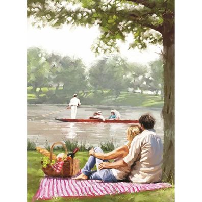Anatolian Puzzle Picknick am Fluss 1000 Teile