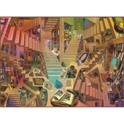 Anatolische Puzzle-Bibliothek 1000 Teile