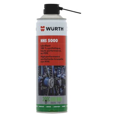 WUERTH Haftschmierstoff HHS 5000 0.5 LTR Kriechöl Schmieröl Korrosionsschutz