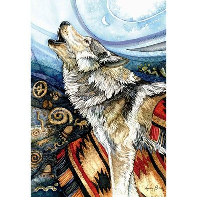 Anatolian Puzzle Heulender Wolf 260 Teile