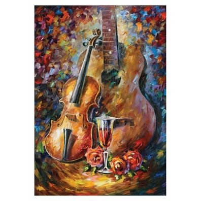 Anatolisches Puzzle Gitarre und Geige 500 Teile