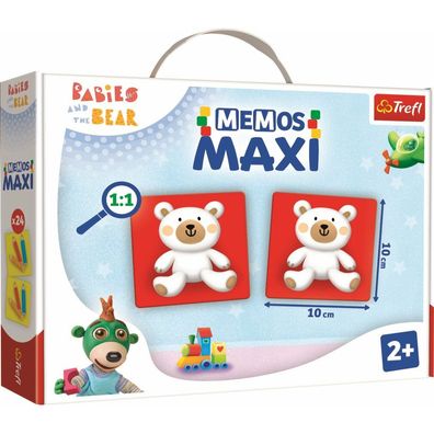 Maxi-Memory-Spiel Treblets und Teddybär