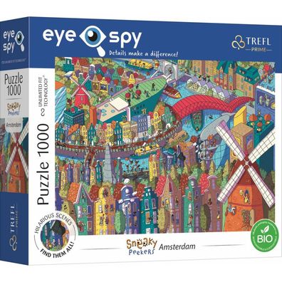 TREFL Puzzle UFT Eye-Spy: Amsterdam 1000 Teile