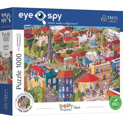 TREFL Puzzle UFT Eye-Spy: Paris 1000 Teile