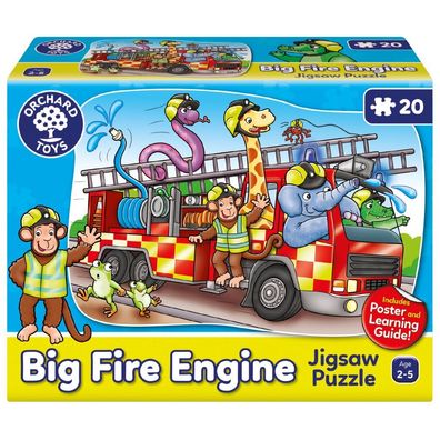 Großes Feuerwehrauto