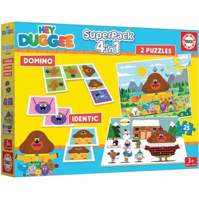HEY DUGGEE Superpack 4 SPIELE IN 1