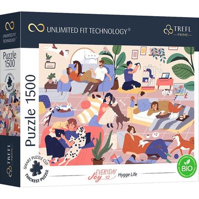 TREFL Puzzle UFT Everyday Joy: Das coole Leben 1500 Teile
