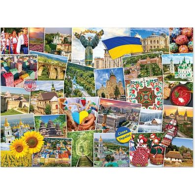 Eurographics Puzzle Ukraine 1000 Teile