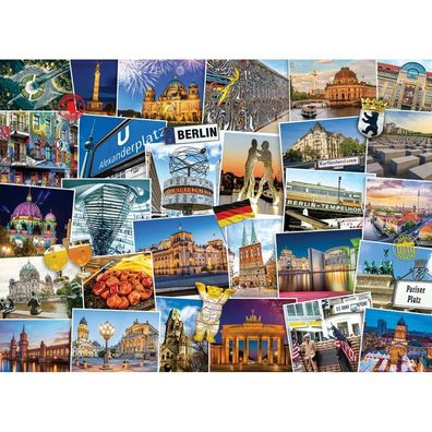 Eurographics Puzzle Weltreisender - Berlin 1000 Teile