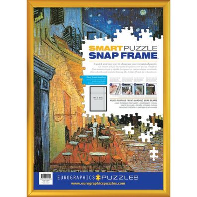 Eurographics Snap Frame Gold Aluminium-Puzzle-Rahmen 48,89x67,63cm