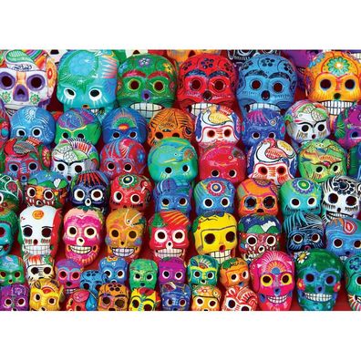Eurographics Traditionelles mexikanisches Totenkopfpuzzle 1000 Teile