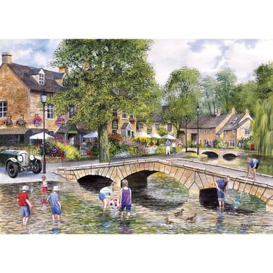 Gibsons Puzzle Dorf Bourton on the Water 1000 Teile