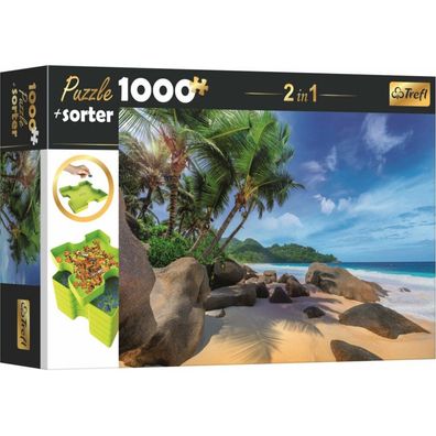 TREFL 2in1 Exotic Beach Puzzle 1000 Teile