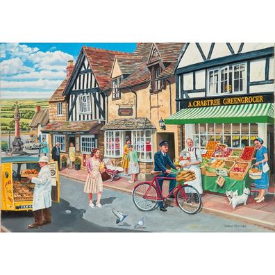 Gibsons Puzzle Wir haben es zusammengestellt: Der Besuch im Dorf 40 Teile