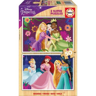 PUZZLE 2X50 DISNEY Prinzessin 19672 EDUCA