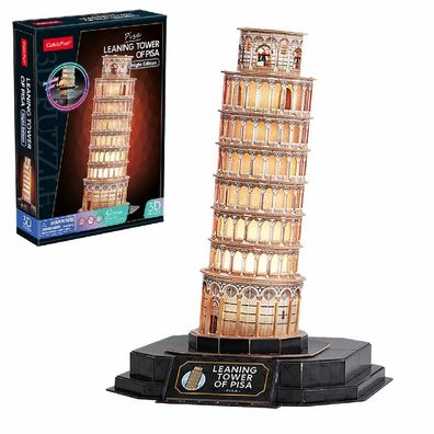 Cubic Fun 3d Puzzle Pisa LED