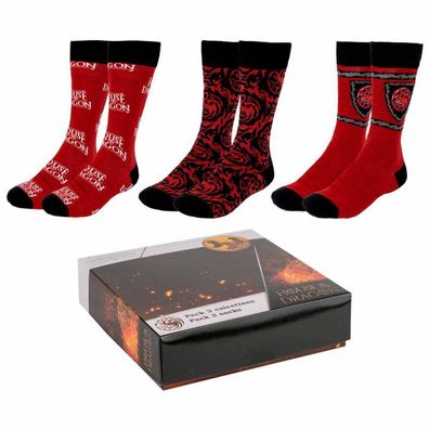 House of Dragon Kinder Drachenhaus Socken Größe 35/41