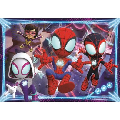 24 Teile Maxi-Puzzle - Spidey & Freunde