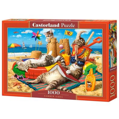 1000 Teile Puzzle - Sommervibrationen