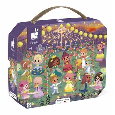 JANOD Prinzessinnen Puzzle 36 Teile
