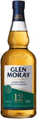 Glen Moray 12 Years Speyside Single Malt 40% NV 0.7 L Flasche (Gr. 0.7 L Flasche)