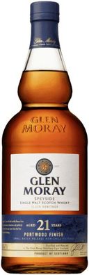 Glen Moray 21 Years Port Wood Finish Single Malt 46,3% NV 0.7 L Flasche