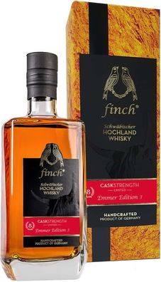 finch Whiskydestillerie Caskstrength Emmer Edition Iii 8 Jahre NV 0.5 L Flasche