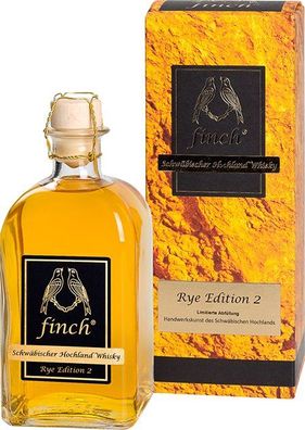 finch Whiskydestillerie Specialgrain Rye Edition 2 NV 0.5 L Flasche